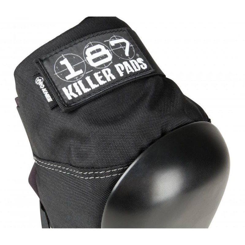 187 Killer Pads Pro Knee Black/Black S ADULT