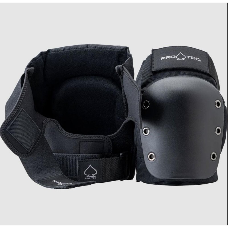 Pro-Tec Pads. Street Knee/Elbow Pad Set Open Black M ADULT