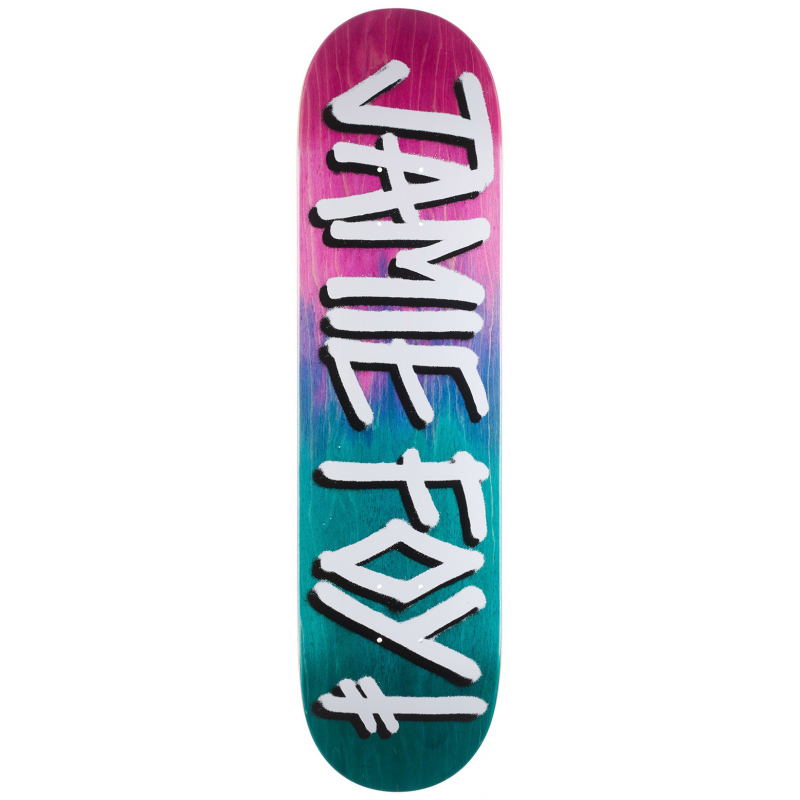 DEATHWISH DECK GANG NAME JF PINK TEAL 8.125 X 31.5