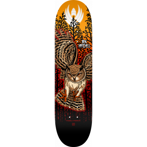 POWELL PERALTA DECK FLIGHT BEN HATCHELL OWL II 8.5 X 32.08