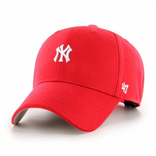 47 CAP MLB NEW YORK YANKEES BASE RUNNER SNAP MVP RED