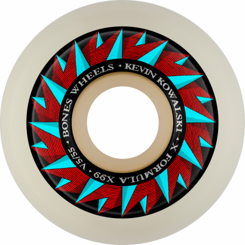 BONES WHEELS (JEU DE 4) X-F 55MM V5 KOWALSKI AGAINST 99A