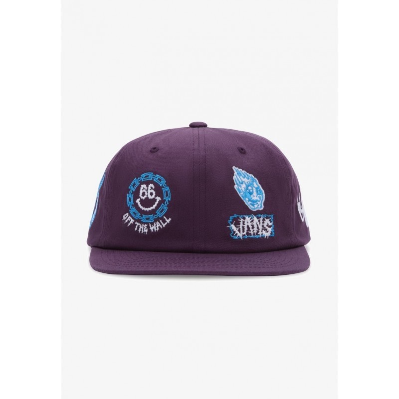 VANS CAP WHAMMY LOW UNSTRUCTURED BLACKBERRY WINE