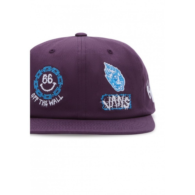 VANS CAP WHAMMY LOW UNSTRUCTURED BLACKBERRY WINE