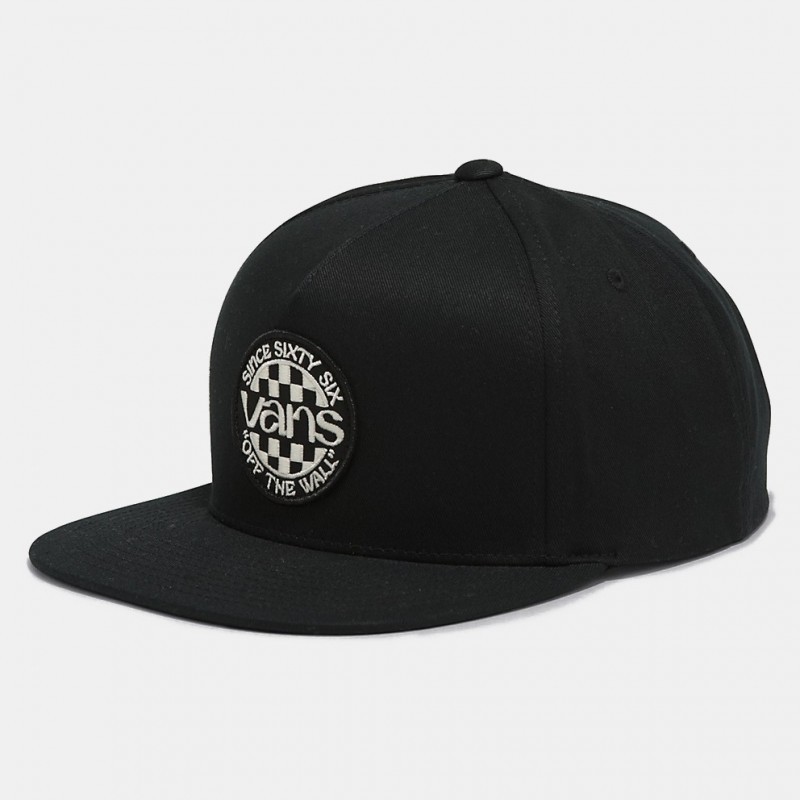 VANS CAP VANS CIRCLE SNAPBACK Black