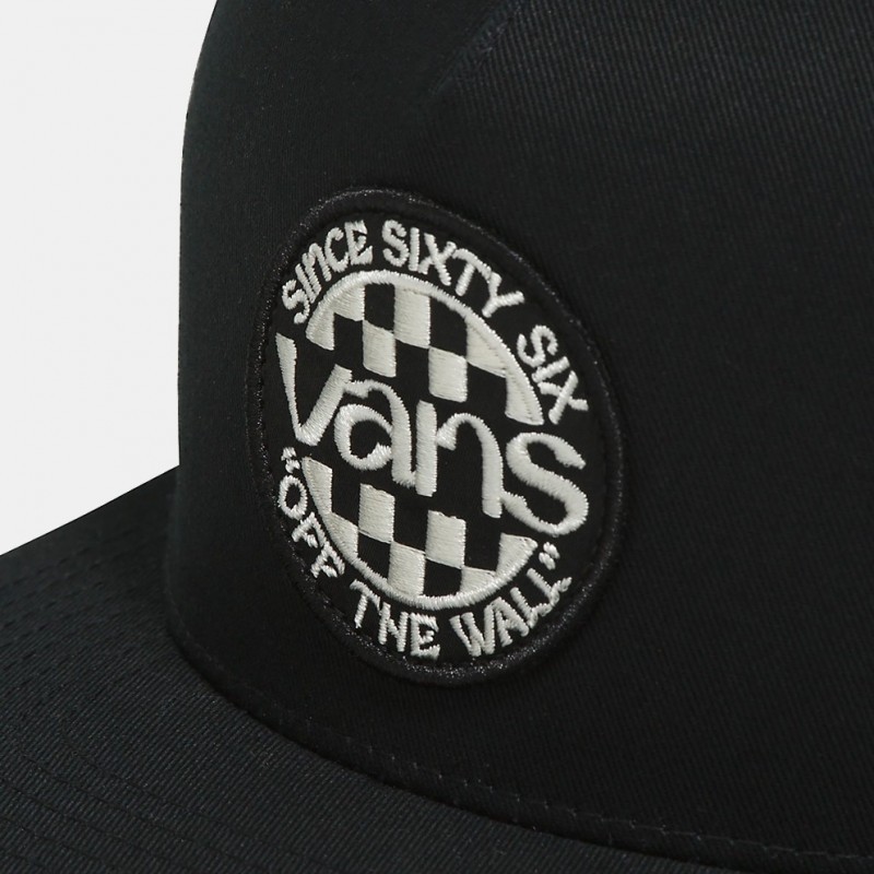 VANS CAP VANS CIRCLE SNAPBACK Black