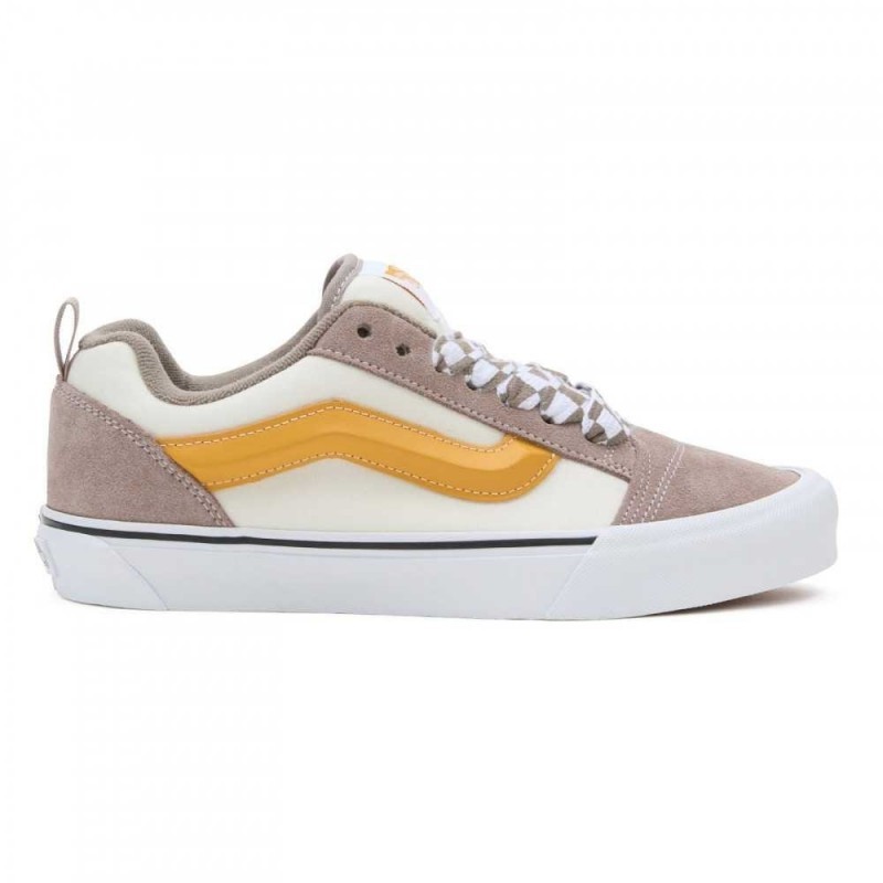 VANS Knu Skool MEGA CHECK GRAY/MARSHMALLOW