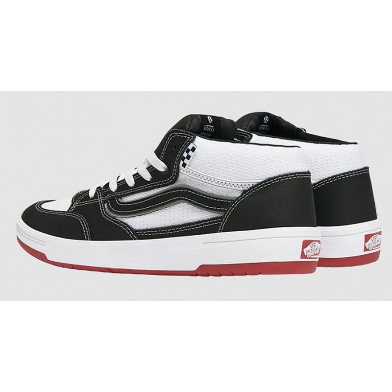 VANS Zahba Mid BLACK/WHITE/RED