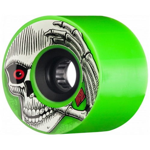 POWELL PERALTA WHEELS (JEU DE 4) 72MM KEVIN REIMER 75A GREEN